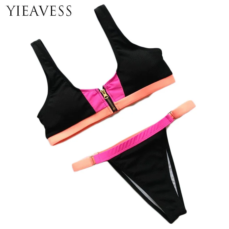 Yieavess 2018 New Women Sexy Bikini Set Swimsuit Swimwear Triangular