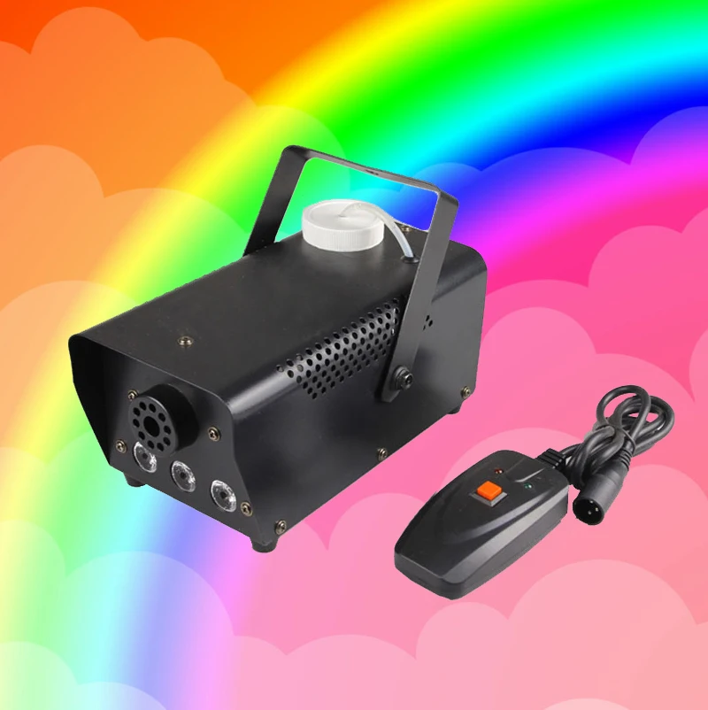 RGB 3in1 Color Change 400W Smoke Machine Wire Control Fog Machine