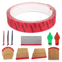 Best Offers EHDIS 200CM Slim Suede Microfiber Cloth Edge Carbon Fiber Vinyl Car Wrap Squeegee Window Tint Scraper Non-Scratch Protect Fabric Best Offers EHDIS 200CM Slim Suede Microfiber Cloth Edge Carbon Fiber Vinyl Car Wrap Squeegee Window Tint Scraper Non-Scratch Protect Fabric