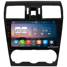 9 «Wi-Fi 4 г Octa Core 4 ГБ Оперативная память Android 6,0 DAB + 32 ГБ Встроенная память DVD мультимедиа плеер Радио для Subaru Forester XV WRX 2013-2017