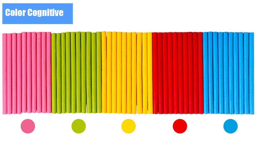 Деревянные детские математические игрушки Счетные палочки Развивающие игрушки для игры с железной коробкой Монтессори математический детский подарок