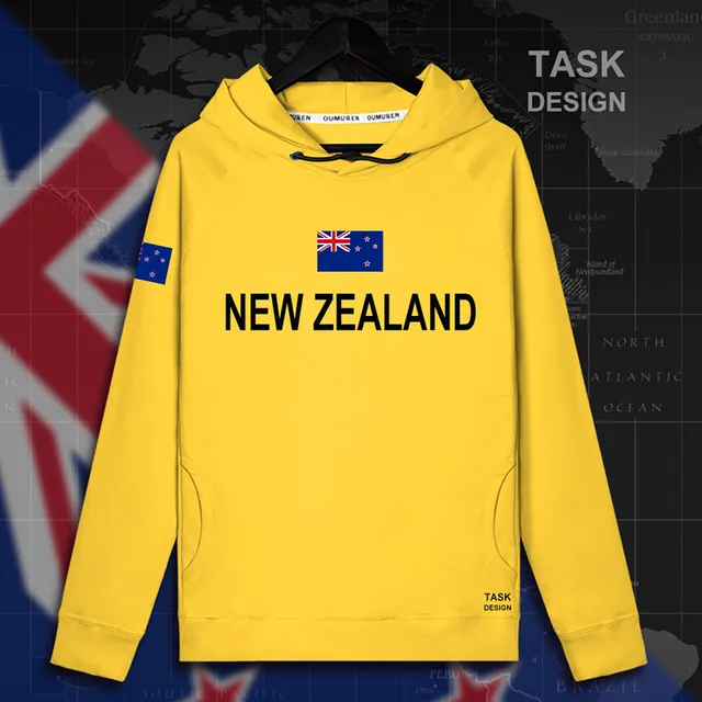 New Zealand Zealander NZ NZL mens hoodie pullovers hoodies men sweatshirt new streetwear