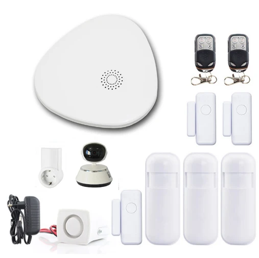 Yobang секьюритти приложение управление WiFi домашняя охранная сигнализация дом пожарная сигнализация охранная система ip-видеокамера датчик дыма пожарный детектор