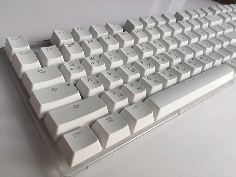 Корейские персонажи 108 клавиш ANSI макет ABS подсветка Keycap OEM профиль для Cherry MX переключатели Механическая игровая клавиатура