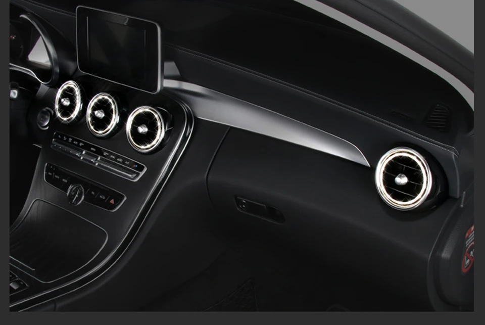 Для- Mercedes benz class C w205 amg c63 glc x253 c253 coupe Vent trim цинковый сплав класс аксессуары