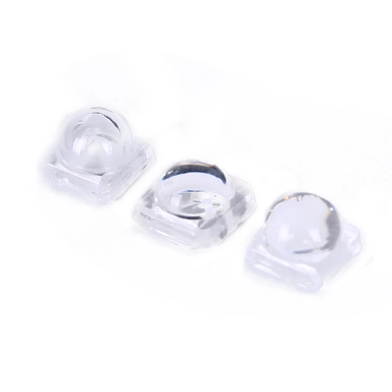 

50pcs LED Lens Reflector Collimator For 5050 SMD 30 60 120 Degree Convex Optical Lens Reflector Collimator 10*8mm