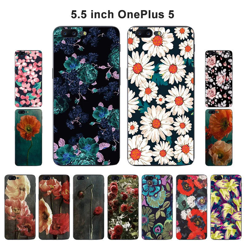 Чехол для One Plus 5 Five 1 + мягкий силиконовый чехол из ТПУ с рисунком сделай сам |