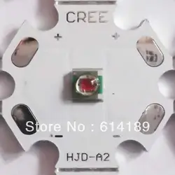 20 мм 3 Вт CREE XPE R2 красный свет LED Star (10 шт./лот)