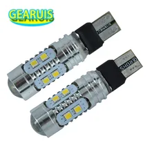 100 pces carro do diodo emissor de luz do automóvel 9 v a 30 v lente t10 canbus 2323 10 smd local levado w5w 194 168 lampada