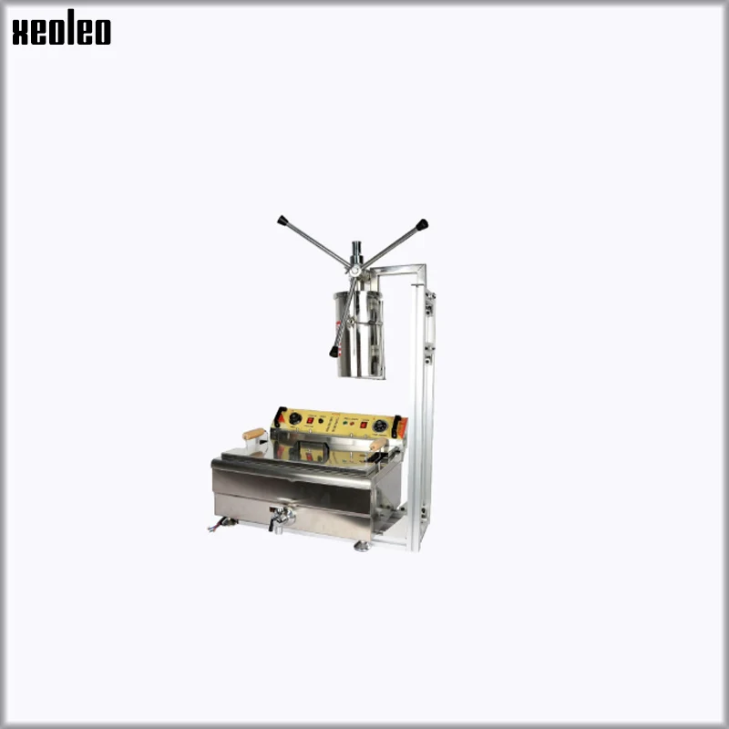 US $1.331.64 XEOLEO 5L Churros Filling machine Fritter machine Latin fruit machine with Commercial Stainless steel 25L Electric Deep Fryers