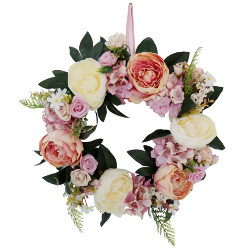 

Artificial Flowers Wreaths Door Perfect Quality Artificial Garland For Wedding Decoration Home Party Decor Wall-Mounted Home G