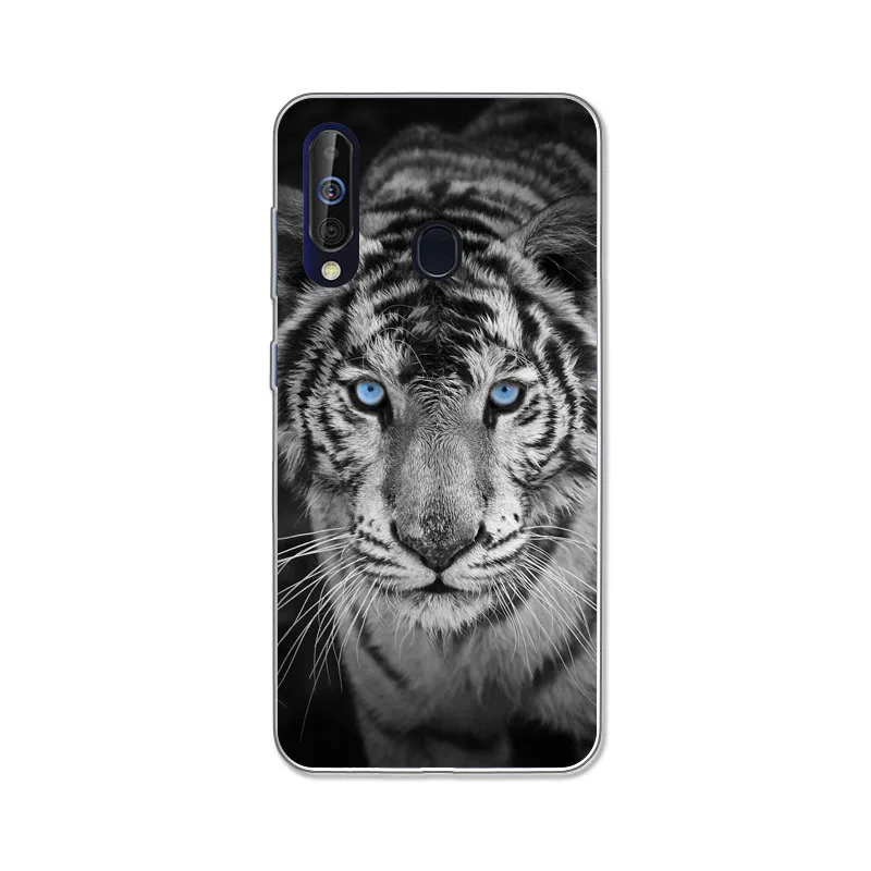 For Samsung Galaxy A60 Case,Silicon Black bats cartoon Soft TPU Back Cover for Galaxy A60 SM-A606F A606F/DS Phone cases shell