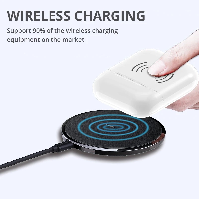 Wireless Charging Box For Airpods Apple Bluetooth Earphone Airpods Charger House Perfect Match Apple Headset Wireless Charger