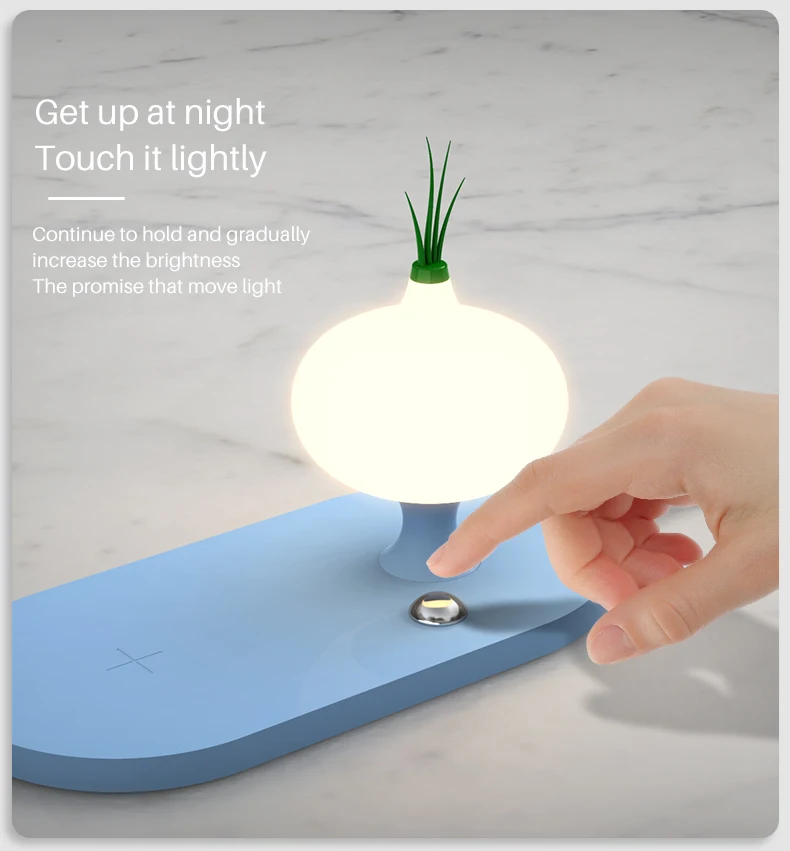 Fast Charging Wireless Charger Night Lamp (3)