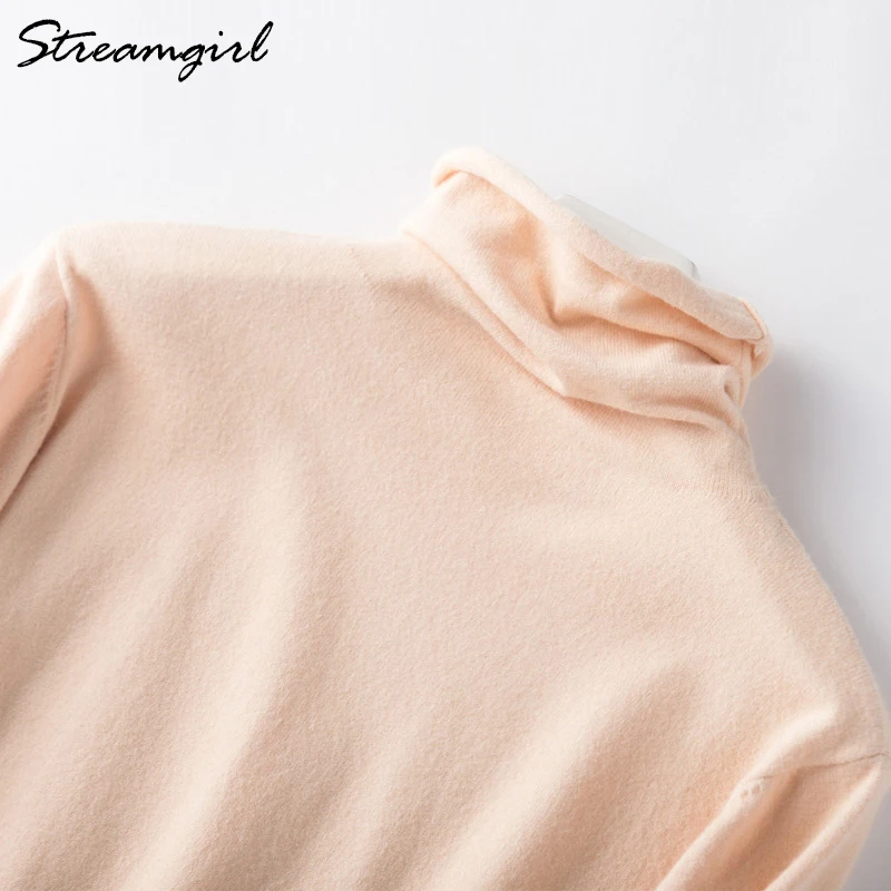 Najtaniej Plus Size swetry damskie z golfem swetry damskie z kaszmiru swetry damskie swetry damskie 2018 zimowy ciepły sweter z dzianiny nowe