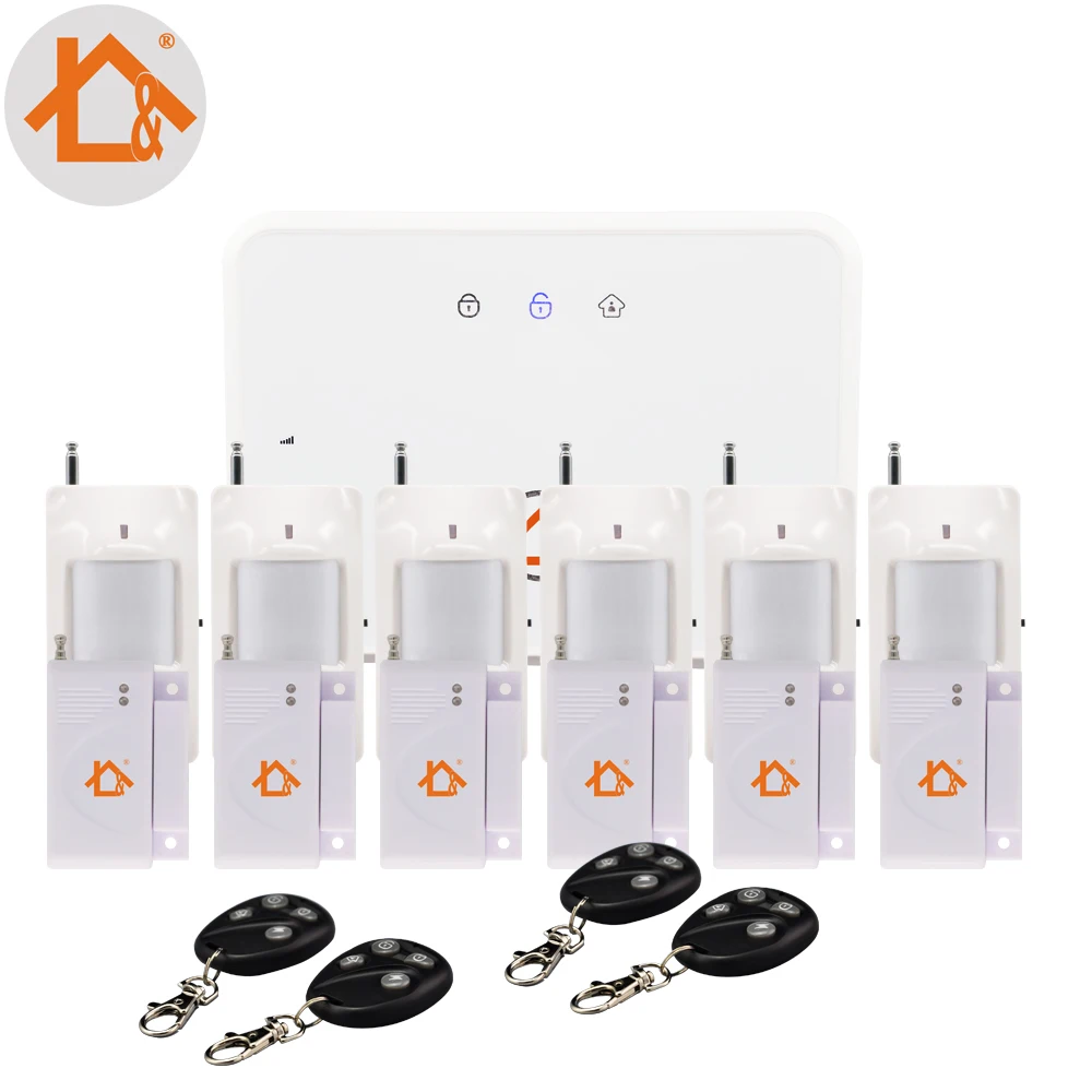 

ll Security GSM SMS Home House Security Alarm System Auto Dialing Intruder Alarm System