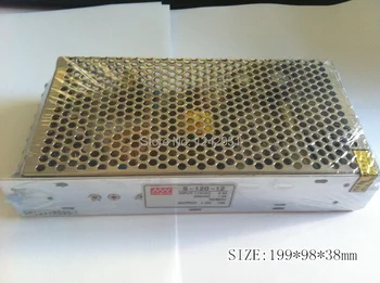 

Input 100-240VAC Output 12VDC 10A 120W Regulated Switching Power Supply
