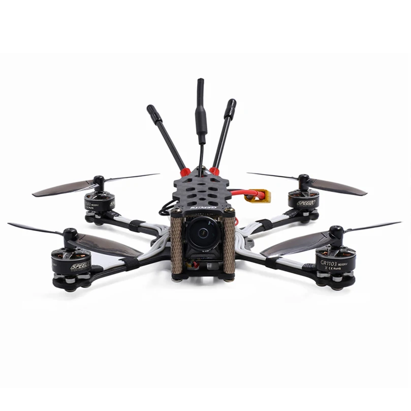 GEPRC PHANTOM зубочистка Фристайл 125 мм 2-3S FPV RC Дрон Квадрокоптер PNP BNF с 1103 мотором F4 управление полетом 12A ESC