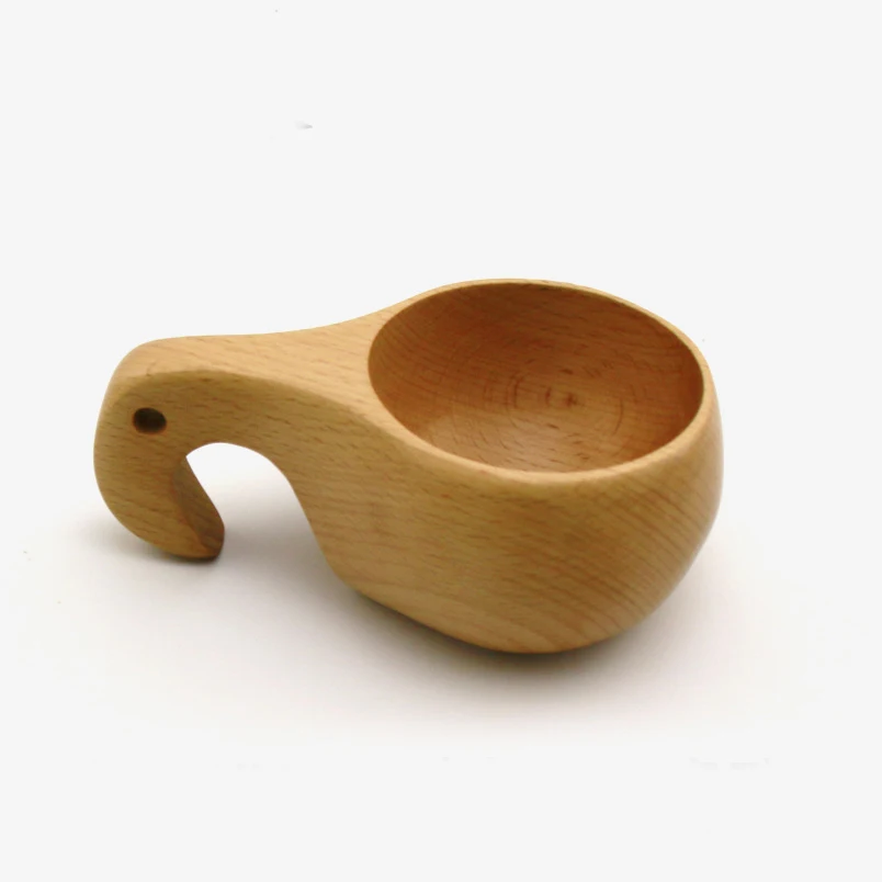 ZAKKA KUKSA деревянная чашка из бука ручной работы чайные чашки в скандинавском стиле