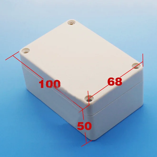 

waterproof Plastic Project Box Instrument Enclosure DIY - 100x68x50mm(L*W*H) NEW