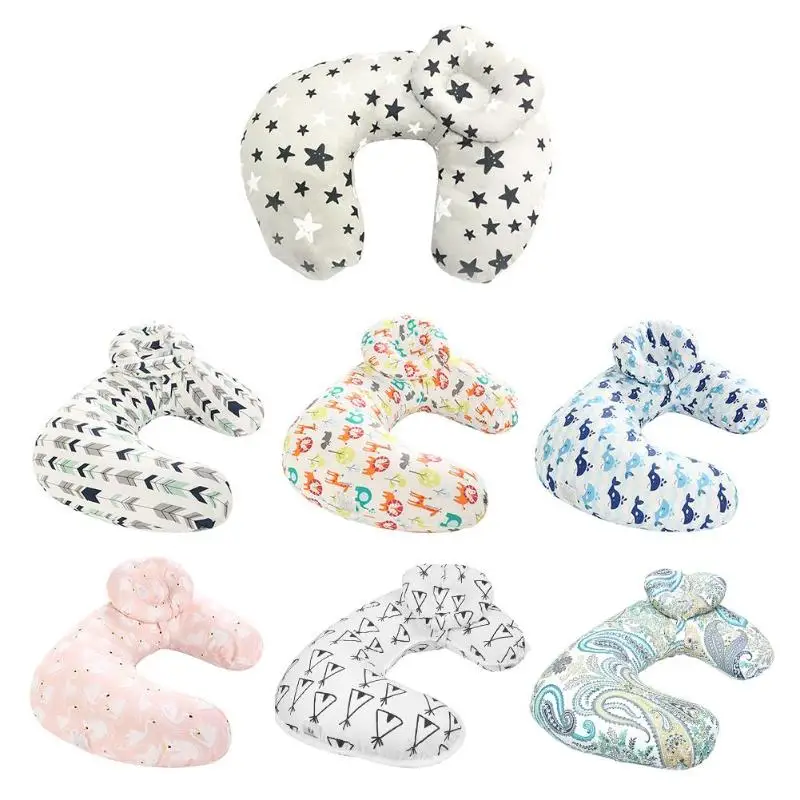 Новорожденные Детские подушки для мам u-образная подушка для грудного вскармливания хлопковая Подушка для кормления талии для кормящих