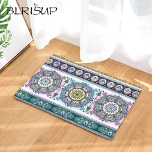 BLRISUP богемный этнический Стильный коврик пыленепроницаемый Противоскользящий напольный коврик для спальни, ванной комнаты, кухни, ковер для туалета, коврик для пола