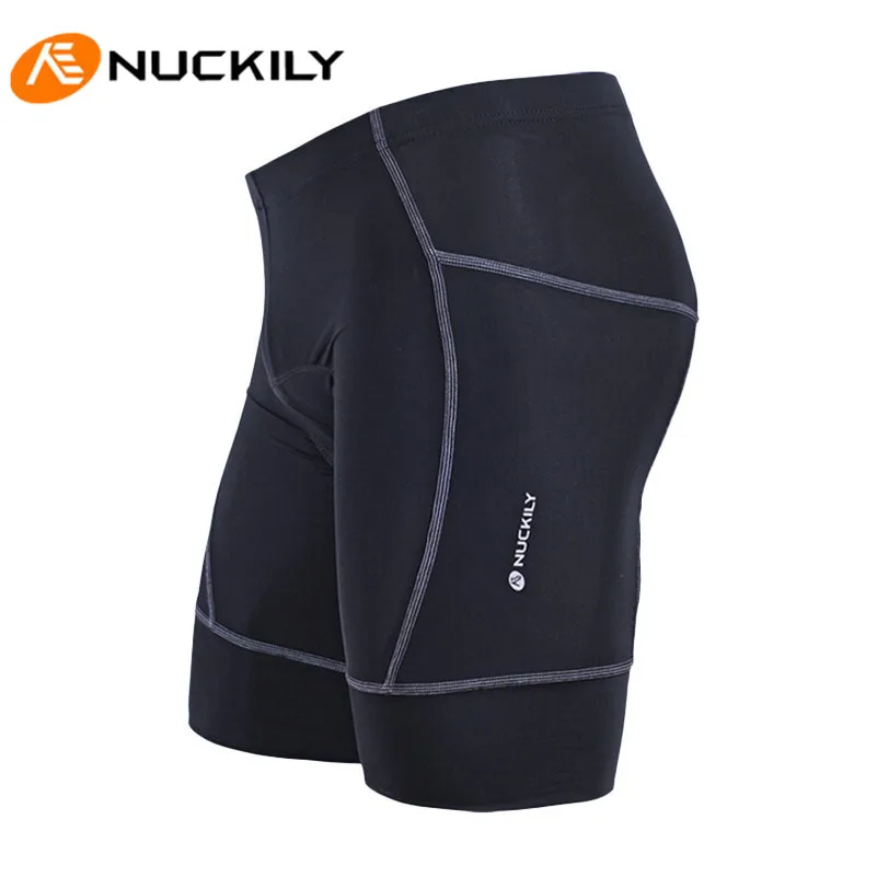 Nuckily 2.5 سنتيمتر ثخن سيليكون جل مبطن فائقة تنفس ركوب برو mtb دراجة دراجة فريق الرياضة في الرياضة السراويل