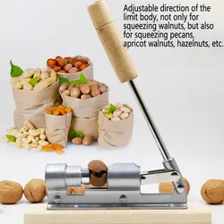 Инструмент клип грецкий орех механические весь обоечная орех клип открытым инструмент для грецких орехов Еда выключатель 1 шт