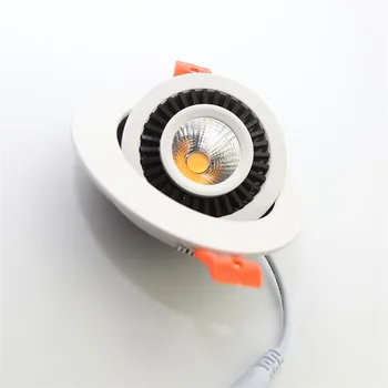 

Factory Wholesale COB LED Downlights 15W Surface Mounted LED Ceiling Lamp Spot Light 360 Degree Rotation LED Downlights 85-265V