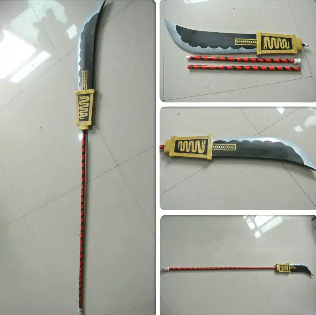 ワンピース白ひげエドワード ニューゲート武器bisentoコスプレレプリカ小道具 Boys Costume Accessories Aliexpress