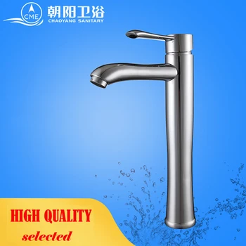 

CME ceramic plate spool bathroom faucet deck mounted basin faucet hot and cold water mixer polished chrome basin tap L172H