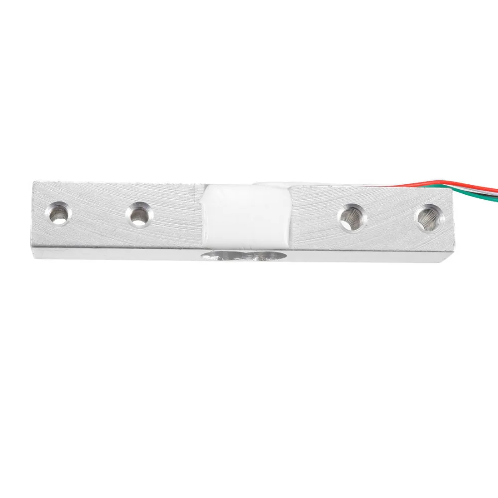 

Uxcell 0.1/1/5/10/20kg Weighing Load Cell Electronic Balance Wired Load Cell Weighing Sensor Silver Tone Aluminum Alloy 1PCS