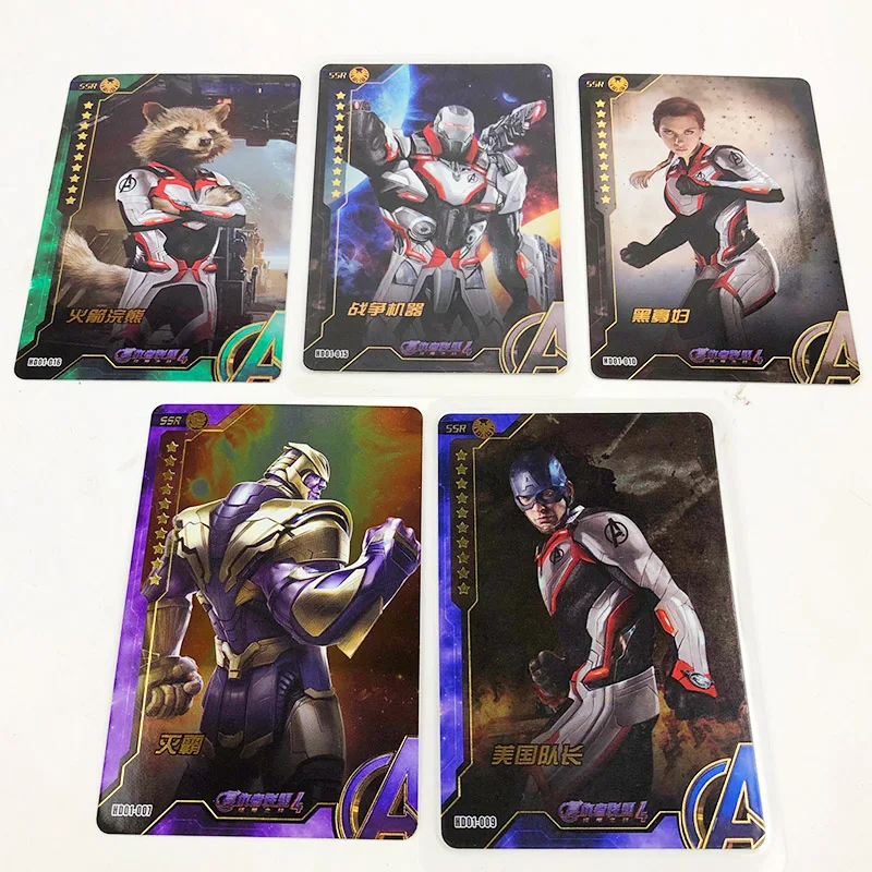 

Miracle Avengers 240pcs Super Hero Thor Captain Taros King Kong Wolf Spider-Man Iron Man Action Figure Collection Card