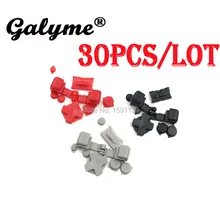 30 шт./лот Новое поступление игры Управление ключи Cross L/R ABXY ключ Пуговицы Fit gameboygb Advance SP консоли ручной мальчик заранее Цвет