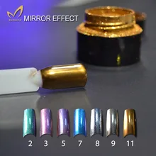 2g Mirror Nail Glitter Powder Metallic Nail Shining Mirror Powder Sequins Chrome Pigment Mirror Glitters Professional Nail Art