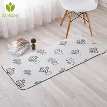 50*120 см скандинавские серые ковры серии для гостиной, компьютерное кресло, ковер, украшение комнаты, спальни, Нескользящие коврики, ковры