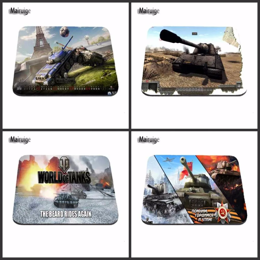 

Mairuige Print Personality Custom High Speed New World of Tanks Game Vintage Stylish Mouse Pad Gaming Rectangle Mousepad