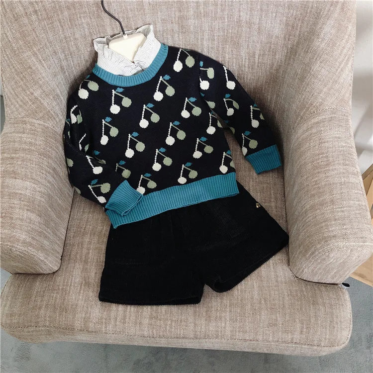 

2018 WINTER KIDS CHERRY SWEATER KIDS CLOTHING BOYS CLOTHING GIRLS CLOTHING CHRISTMAS VESTIDOS CHILDREN BABY GIRL CHRISTMAS