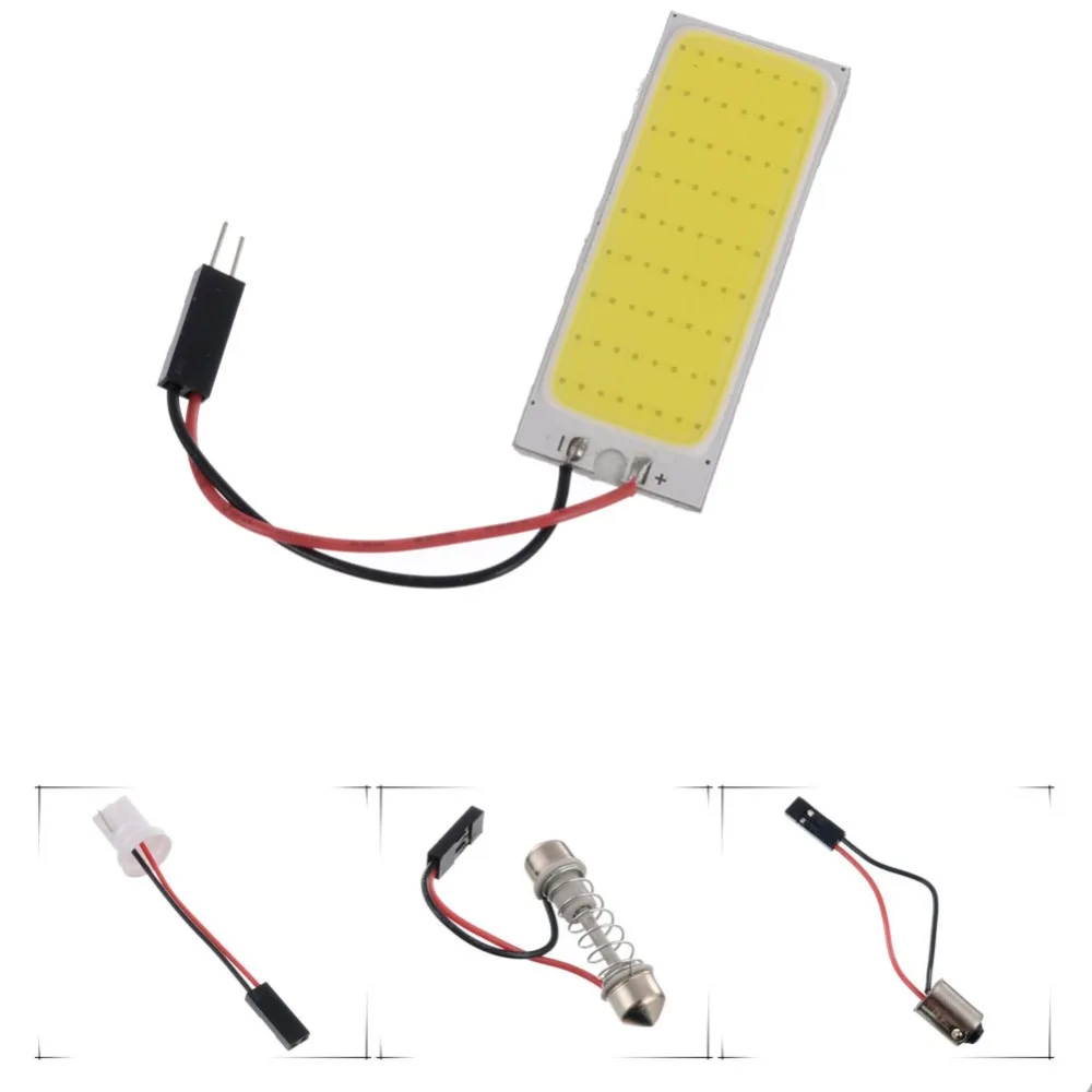 Автомобильные светодиодные панели белого цвета T10 36 SMD Cob 36SMD автомобильные лампы
