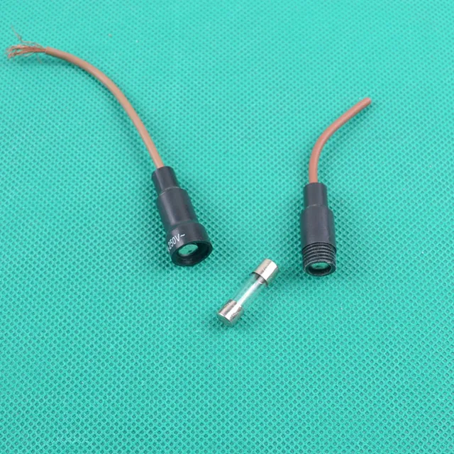 Washing machine fuse tube both ends with cable fuse box power supply