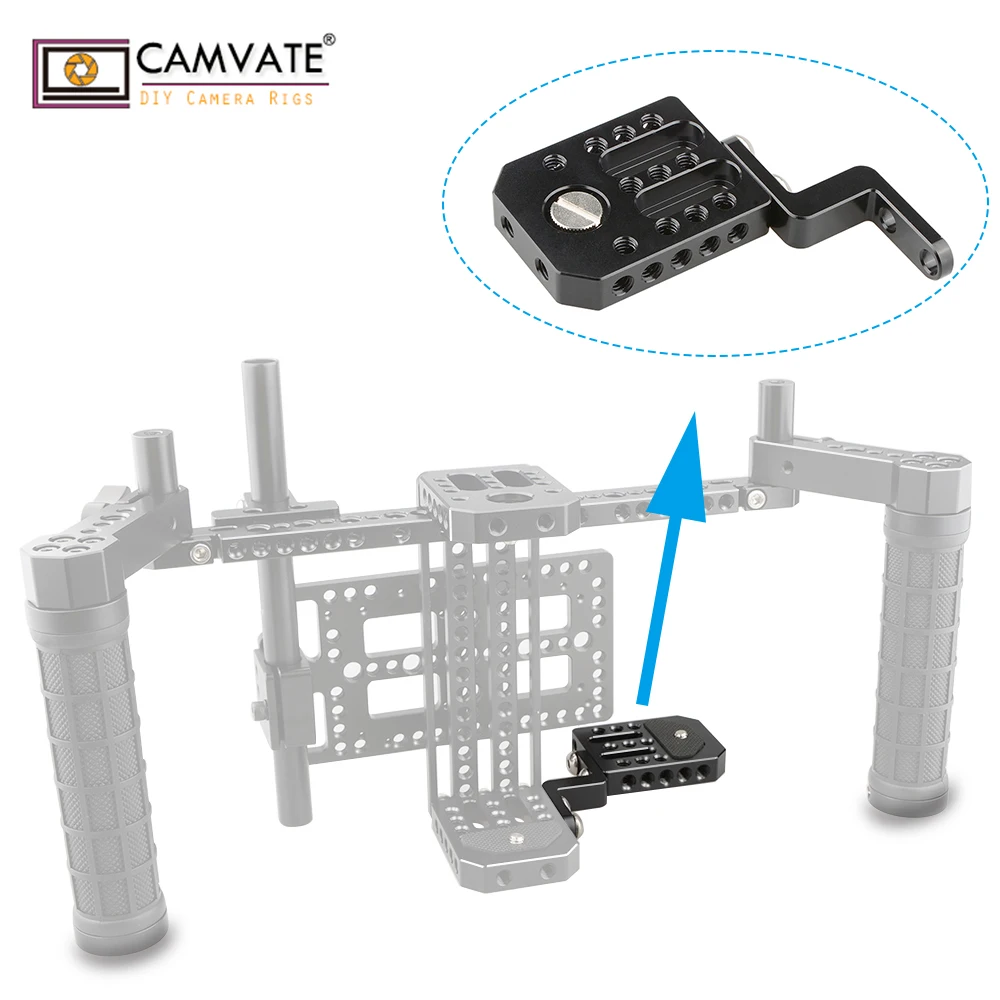 CAMVATE Камера универсальная Соединительная Сырная Тарелка с 1/4 '' 20 резьбой для Беспроводной передачи