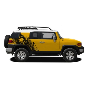 

2 Pieces rear trunk tire styling car quarter panel graphic vinyl car sticker custom Fashion Decoration for toyota FJ CRUISER