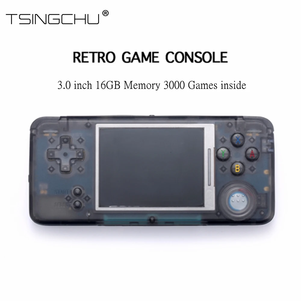 

10PCS Retro Game Console Built-in 3000 Classic Games 64bit 16GB Multifunction Portable Handheld Game Player TV Output Best Gift