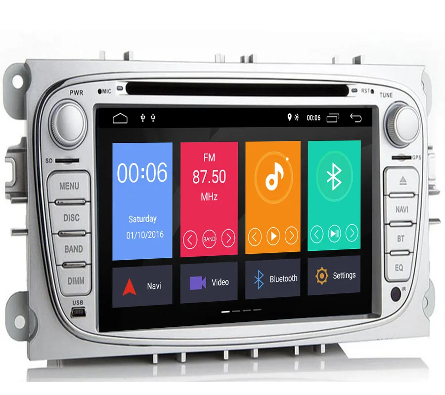 

Car Multimedia Player Android 9.1 GPS 2 Din car dvd player for FORD/Focus/S-MAX/Mondeo/C-MAX/Galaxy wifi car radio DSP