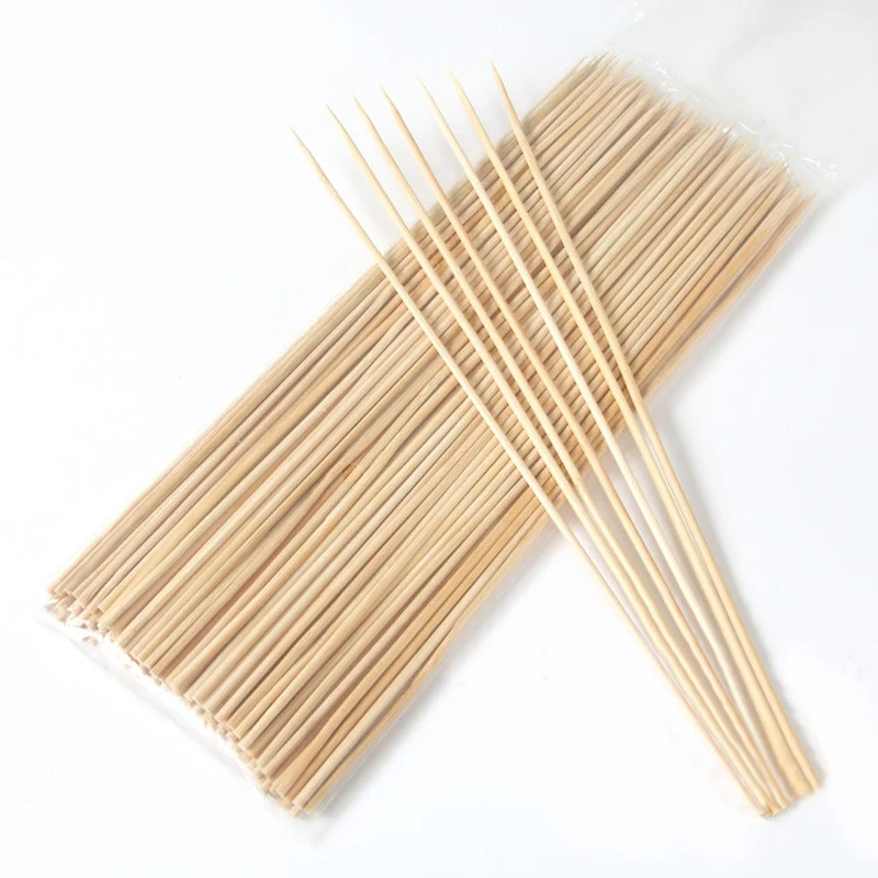 100 шт. Одноразовые Бамбуковые Шпажки для барбекю 30 см x 2 5 мм|accessories hanger|accessories