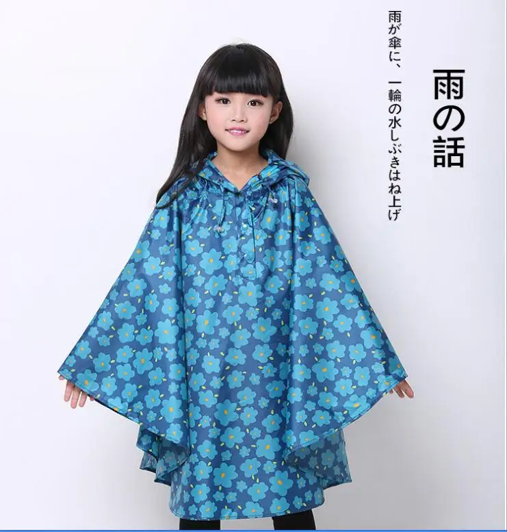 Buy 2pcs wholesale Japanese cute children raincoat