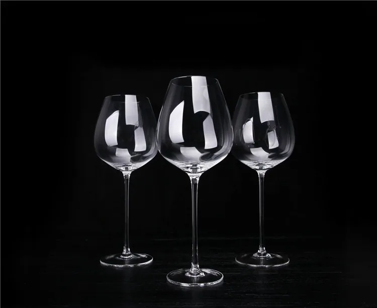 Бокал для вина бессвинцовое Хрустальное стекло туба холодное стекло 350 мм бокал высшего класса красное вино стекло 4 шт./компл