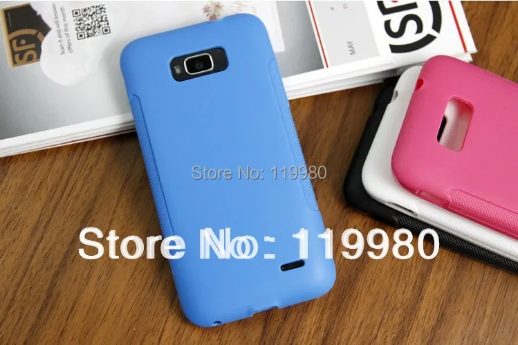 ZTE N881F soft case Silicon Back Protector 4 colors |