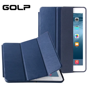

Ultra Slim Smart Cover for iPad Pro 10.5, GOLP Shockproof PU Leather Flip Case for iPad Air 3 2019 case