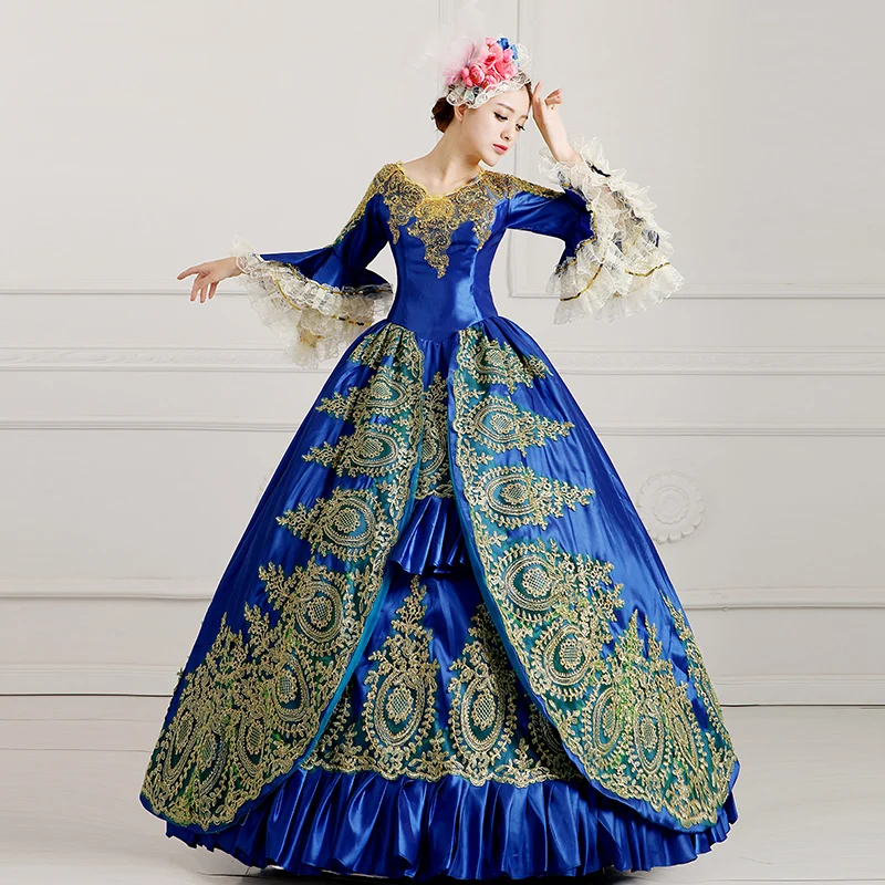 Женский Королевский синий костюм Европейский королевский вечерние платья для фотосессии Длинные вечерние платья для беременных
